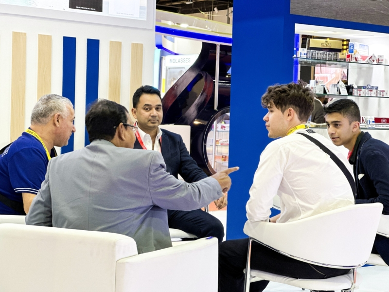 Civic Tobacco Machinery meeting industry customers